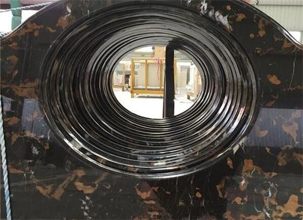 black marble bathroom countertops Afghan Portoro marble