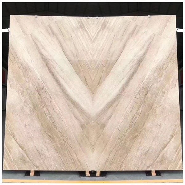 daino reale marble slab bookmatch