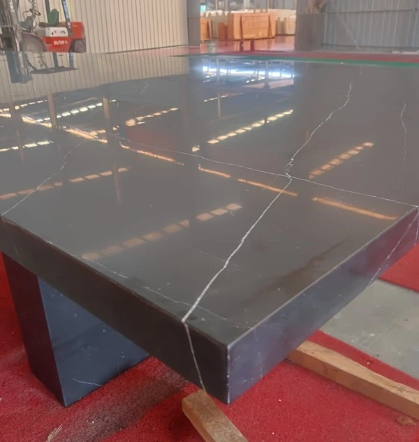 Nero Marquina Black Marble Dining Tables