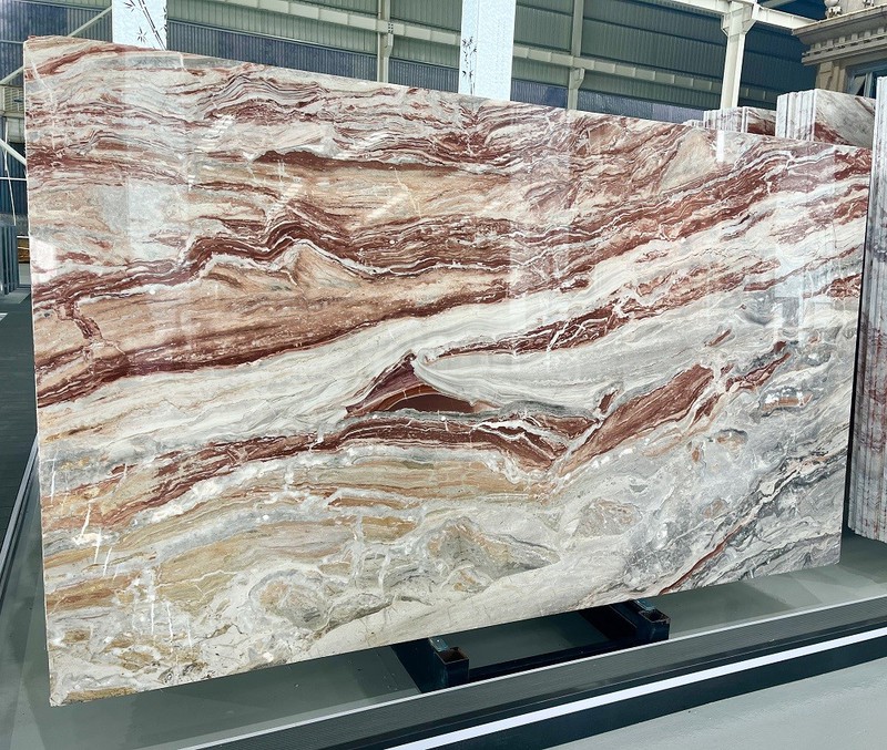 Monica Red Marble slabs Monica Red Marble slabs