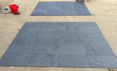 Qora lava toshli plitkalar